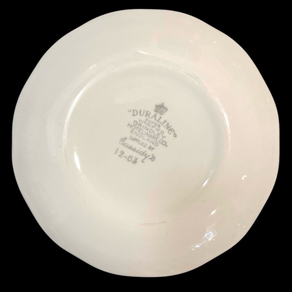 Vintage 1960s Cassidy's Duraline Super Vitrified England Teacup and Saucer - Picture 5 of 15